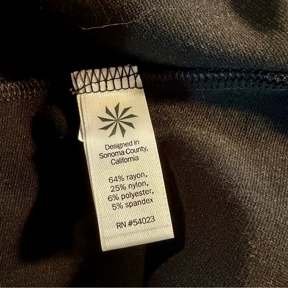 Athleta Ponte Twill A-Line Mini Skirt in Charcoal Gray Size 8 Tall - Picture 10 of 14